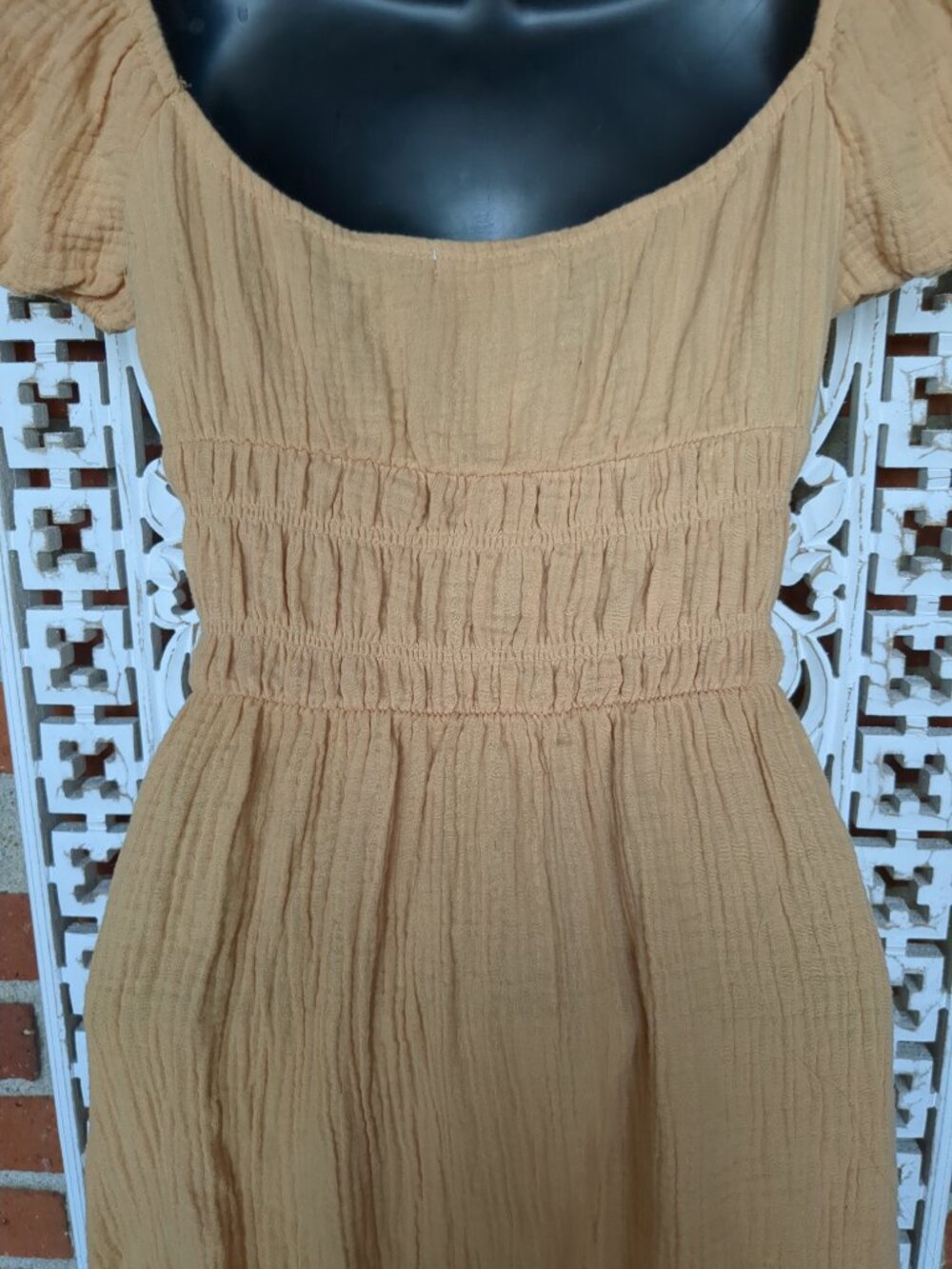 S 🍬🍭🍬 Cute 100% Cotton Short Sleeve Dress - Picture 7 of 12